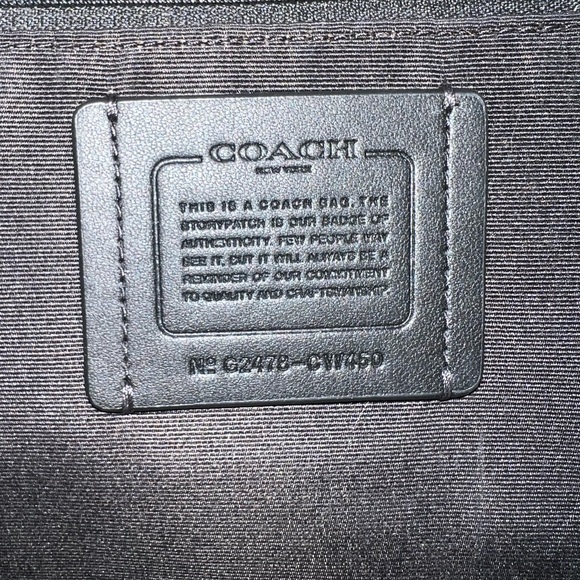 Coach Brown Tote with Halloween Motifs - Picture 5 of 6